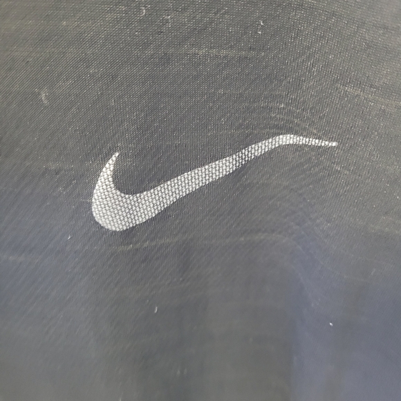 Men's Nike Dry Fit Lightweight Long Sleeve Black Shirt Size L - Picture 2 of 4